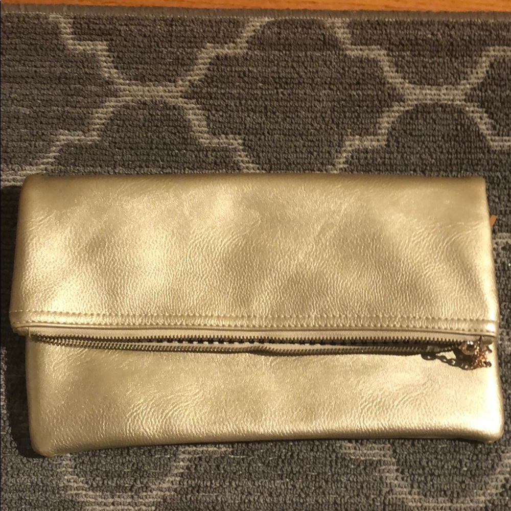 Gold clutch